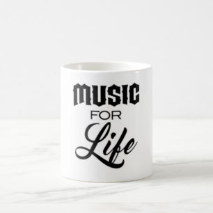 Taza de café Music For Life