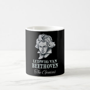 Taza De Café Music - Ludwig Van Beethoven The Genius