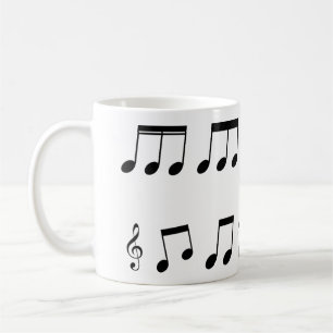 TAZA DE CAFÉ MÚSICA