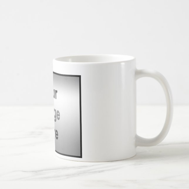 Taza De Café Música blanca clásica (Derecha)