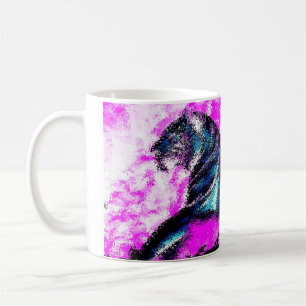 Taza De Café Música blanca clásica con obras de arte "tigre" de