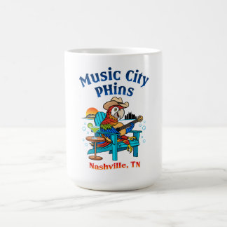 Taza De Café Música City Phins Coffee Mug