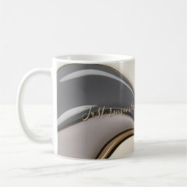 Taza De Café Música clásica en diseño abstracto elegante