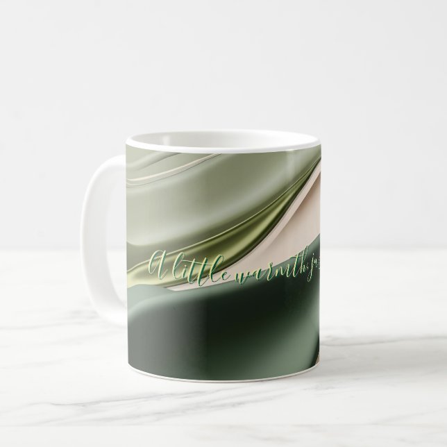 Taza De Café Música clásica en un gráfico abstracto elegante (Anverso izquierdo)