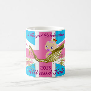 Taza De Café Música conmemorativa William y Kate Royal Baby #5