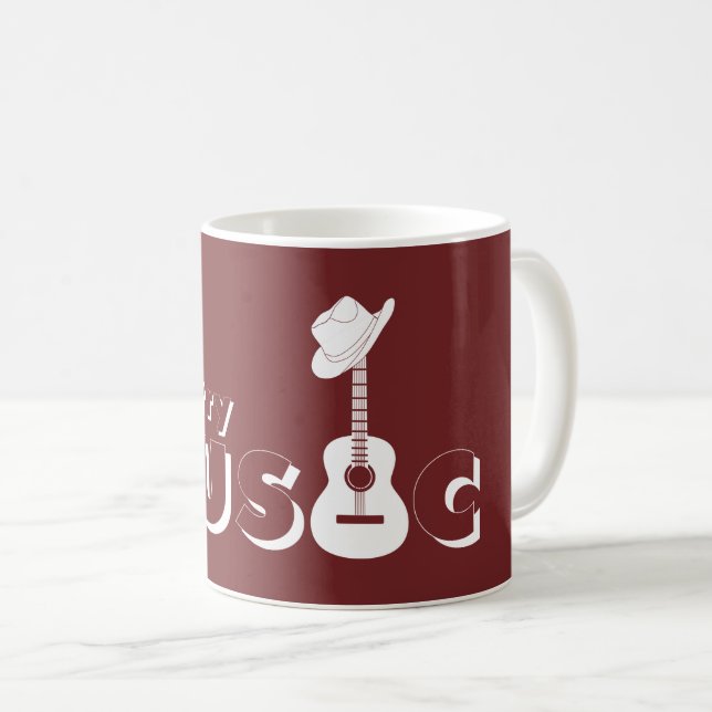 Taza De Café Música country (Anverso derecho)