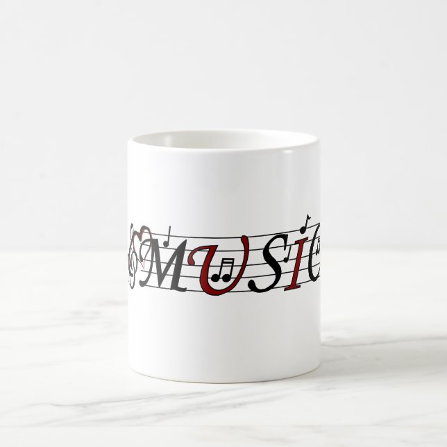 Taza De Café Música de amor (Centro)