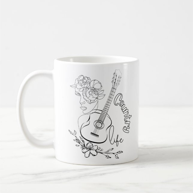 Taza De Café Música de campo (Izquierda)