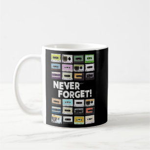 Taza De Café Música de Cassette Tapes Mixtapes 1980