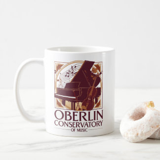 Taza De Café Música de cosecha de oberlin Conservatory Vintage 