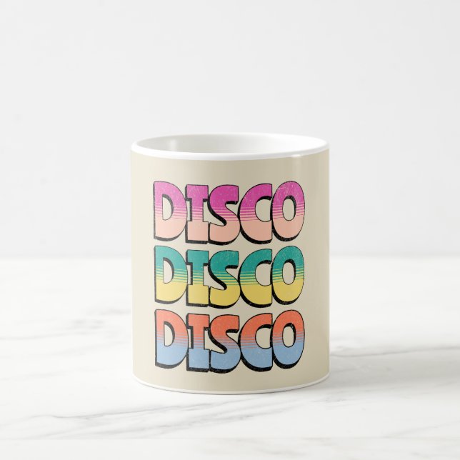 Taza De Café Música de disco (Centro)
