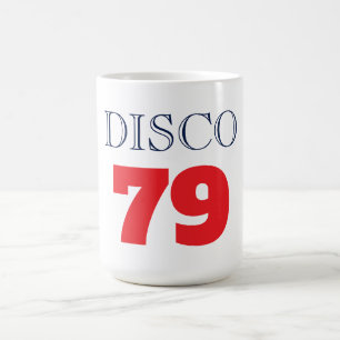 Taza De Café Música de Entretenimiento Disco 79 Pop Art Retro