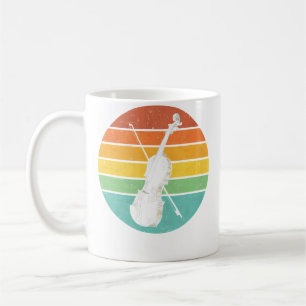 Taza De Café Música de orquesta de instrumento de violonchelo V