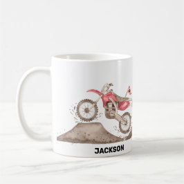 Taza De Café Música de Red Dirt Bike tema de referencia persona