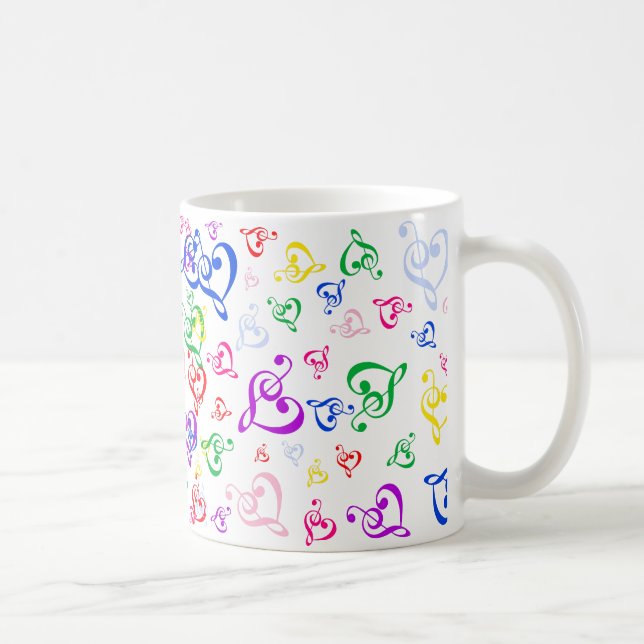Taza De Café Música del corazón I (Derecha)