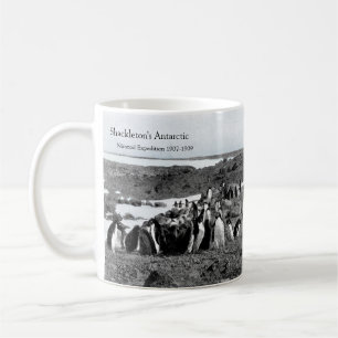 Taza De Café Música del gramófono del Nimrod de Shackleton pa