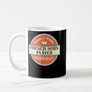 Taza De Café Música del jugador del Cuerno de Francia1