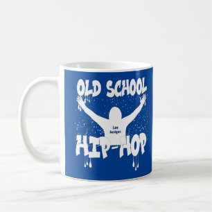 Taza De Café Música divertida HIP HOP de la ANTIGUA ESCUELA