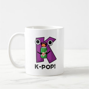 Taza De Café Música divertida K-Pop Soda Pop Pun