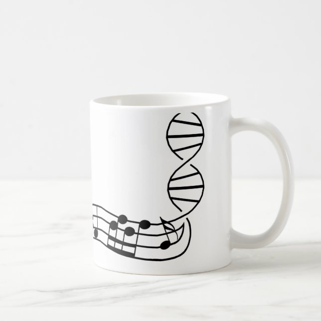 Taza De Café Música: está en mi DNA (Derecha)