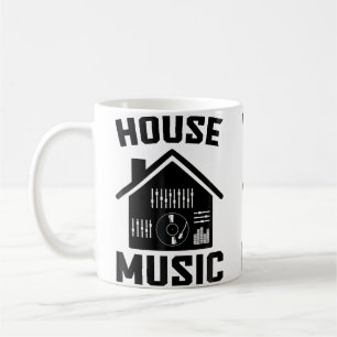 Taza De Café Música House Edm Rave Dj House