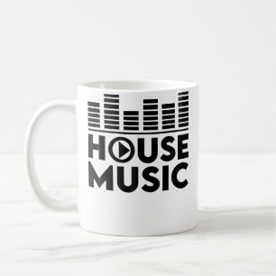 Taza De Café Música House Edm Rave Dj House