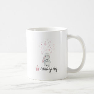 Taza De Café Música Increíble Conejito