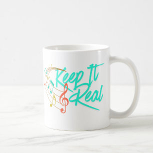 Taza De Café Música - Manténlo Real
