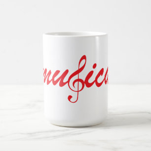 Taza De Café Musica Mug