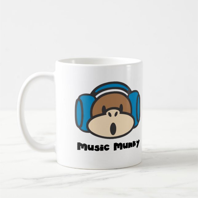 Taza De Café Música Munky Mug (Izquierda)
