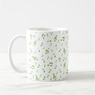 Taza De Café música, musical, nota, melodía, negro, sonido, cla