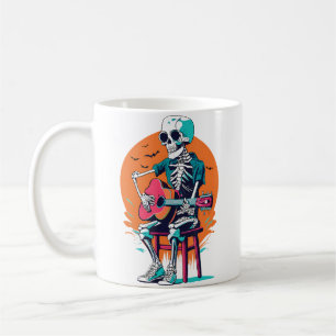 Taza De Café Música Músico Espeluznante