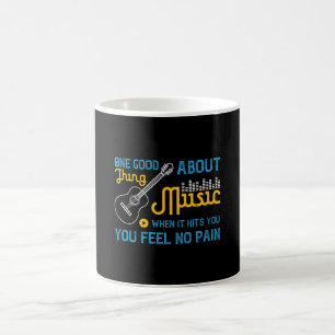 Taza De Café Música - No hay dolor cuando la música te golpea