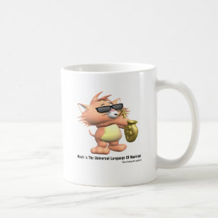 Taza De Café Música-Universal-Lengua