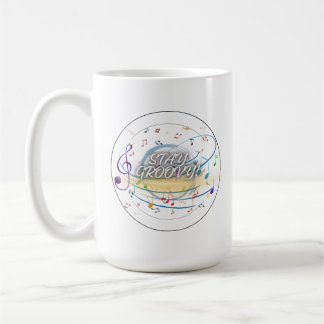 Taza De Café Musical Notes Mug - Music Lover Coffee Cup