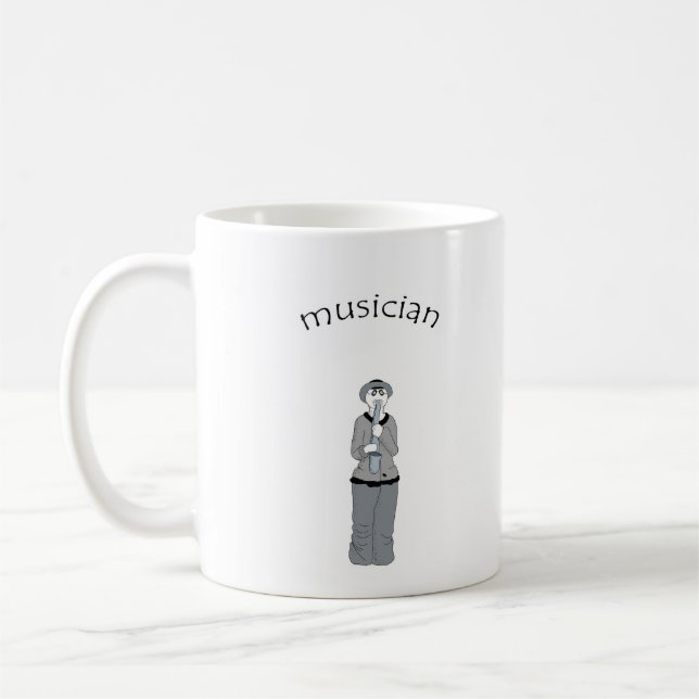 Taza De Café músico (Izquierda)