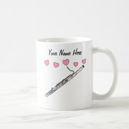 Taza De Café Músico bassonista de la banda de bodas personaliza
