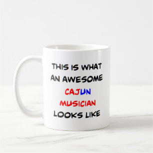 Taza De Café músico cajun, impresionante