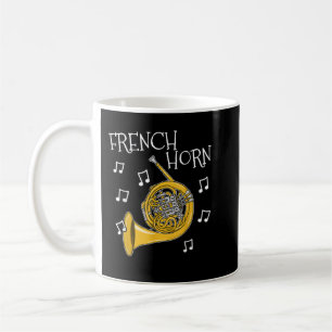 Taza De Café Músico de Brass del Cuerno de Francia1