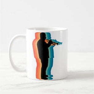 Taza De Café Músico de orquesta amor trompeta