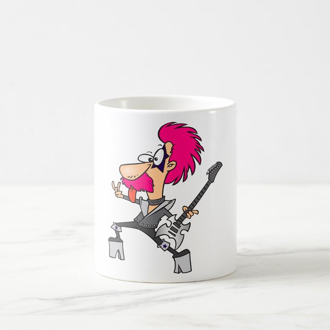 Taza De Café Músico de rock estrella suplantador de rock Coffee (Subido por el creador)