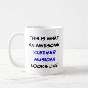 Taza De Café músico klezmer, impresionante
