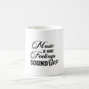 Taza De Café Músico musical de Music Instruments Sound Lover Gi
