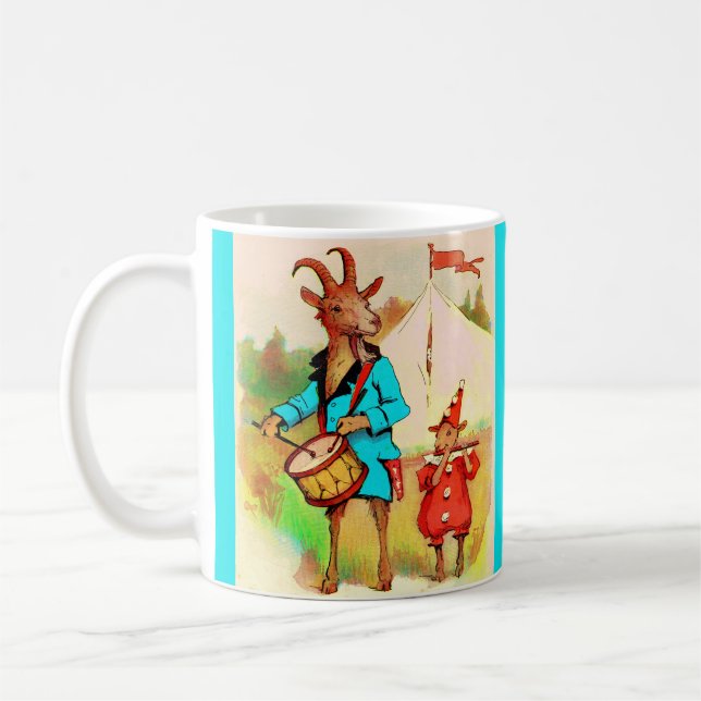 Taza De Café músicos de cabras grandes (Izquierda)
