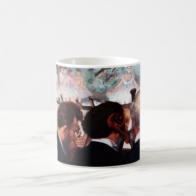 Taza De Café Músicos de orquesta, Edgar Degas (Centro)