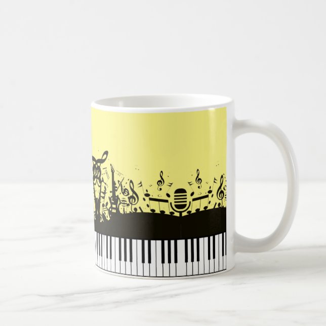 Taza De Café Músicos Mug (Derecha)