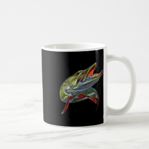 Taza De Café Muskie Hunter Musky Fisher Lure Fly Fishing Nov