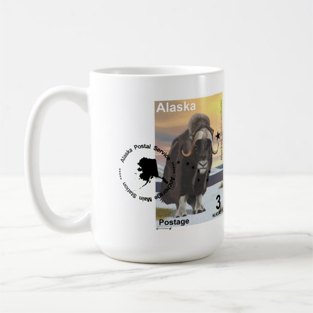 Taza De Café Muskox Souvenir (Izquierda)