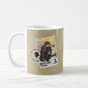 Taza De Café Muskox Stamp Souvenir