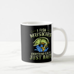 Taza De Café Musky Fishing Gift Idea Muskie Shirt